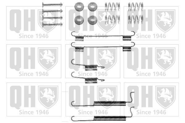 Kit de montaje de zapatas de freno traseras Daewoo Matiz hatchback (KLYA) (1998 - 2008) precio, desde 9,23 EUR